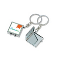 Compact Mirror Key Ring